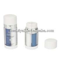 20ml 30ml 60ml dual chamber airless plastic cosmetic bottle